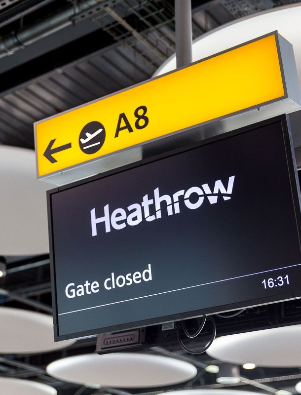 Travel to Heathrow Airport with Haslemere H&J Taxis